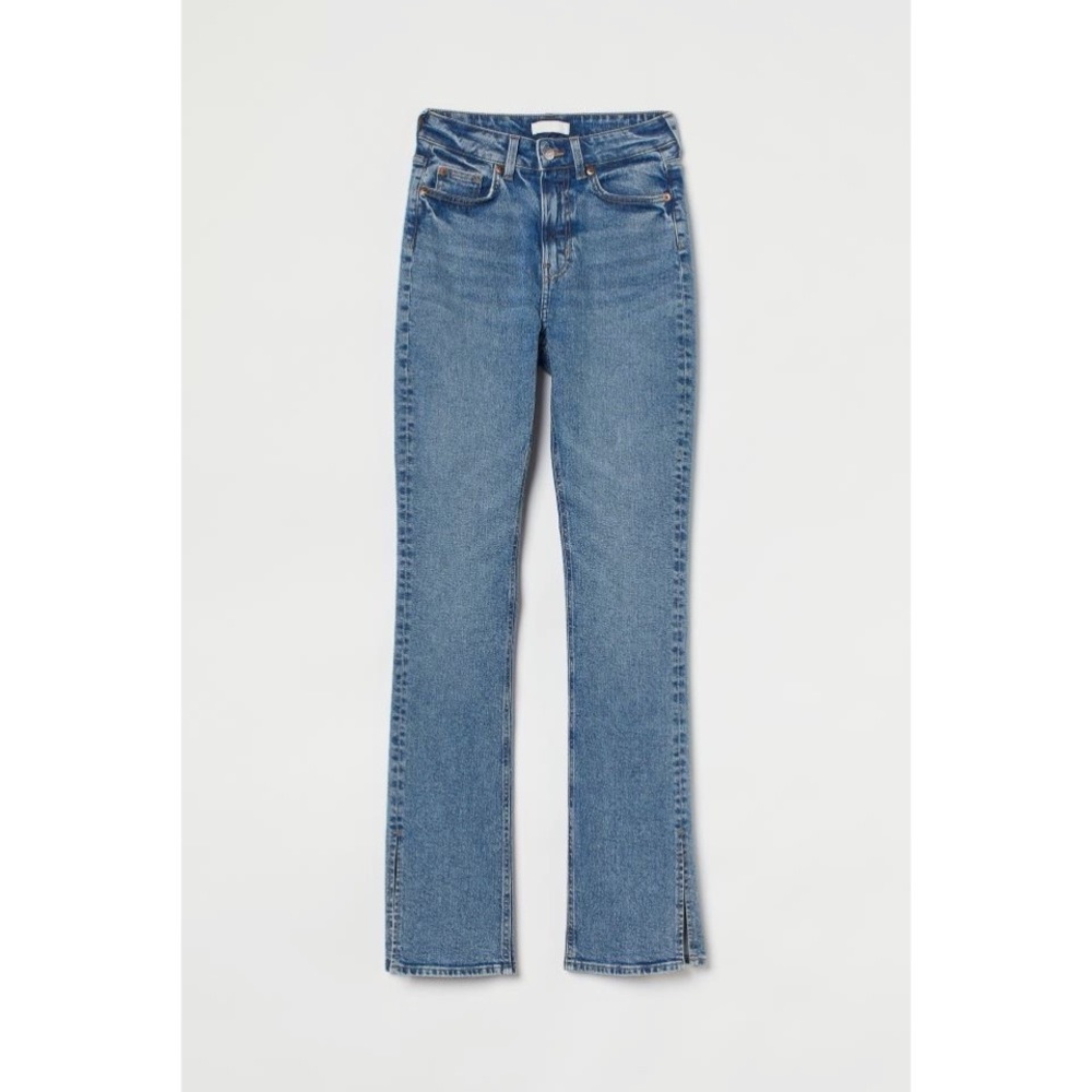 H&M Slim High Split Jeans